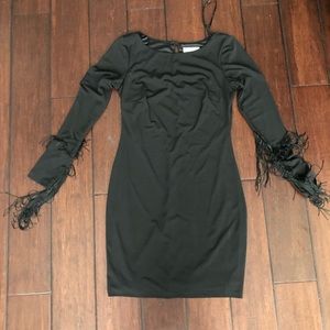 Jessica Simpson little black dress with flares, 2